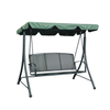 Outdoor Patio Stand Alone Chairs for Bedrooms Cheap Winging Lounge Canopy Double Seat Metal Set with Swing Chair