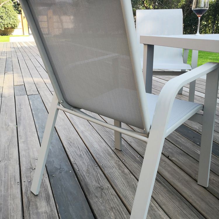 Custom Aluminum Recycled Polywood Furniture Garden Umbrella Garden Furniture Aluminium Chairs And Tables
