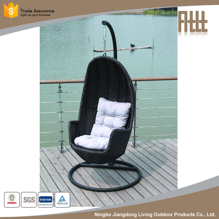 With very good warrantee round rattan outdoor bed outdoor swing