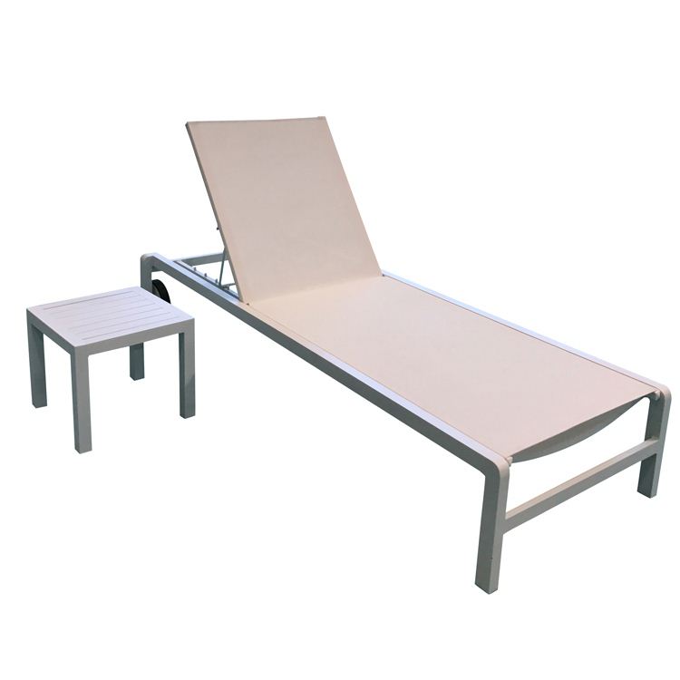 Custom sofa set designs garden outdoor sun lounger cast aluminum patio aluminium profile hotel furniture