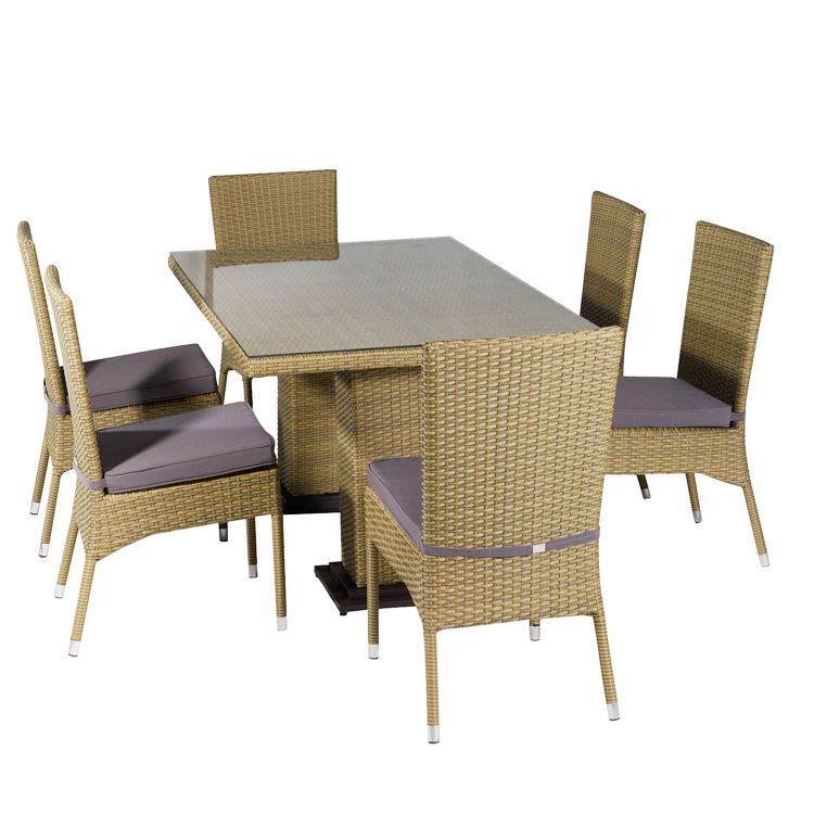 Sets australia rattan dining set for 6 plastic 4-seat-rattan-cube-set wicker outdoor furniture