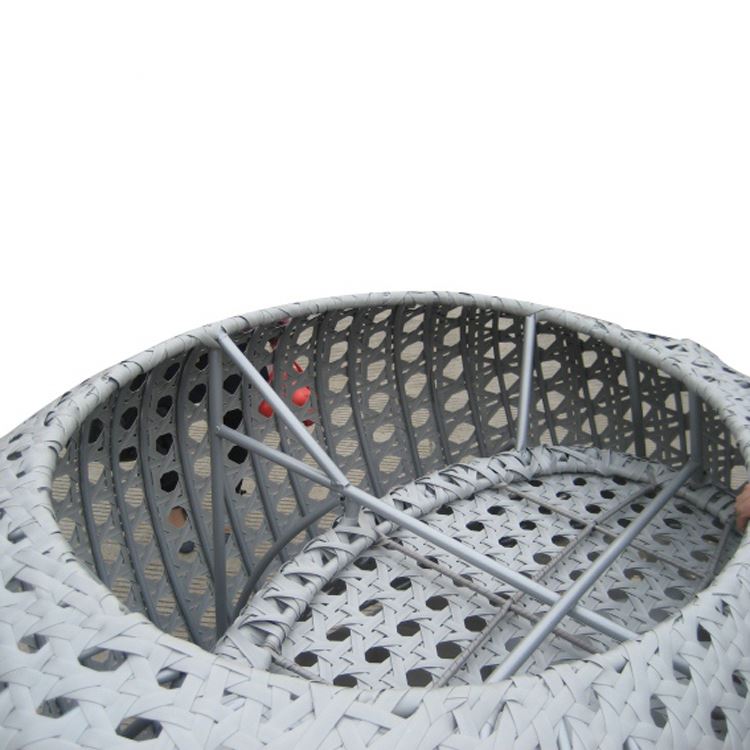 Sofa Apple Sunbed Metal Daybed Round Bed Outdoor Rattan Furniture Set