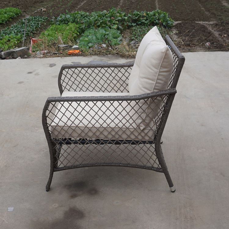 Set Wicker Outdoor Garden Sofa Patio Furniture Rattan