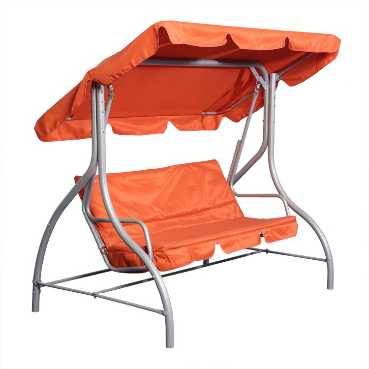 Foldable Aluminum Chairs Bedroom Swinging Double Chair Swing with Stand