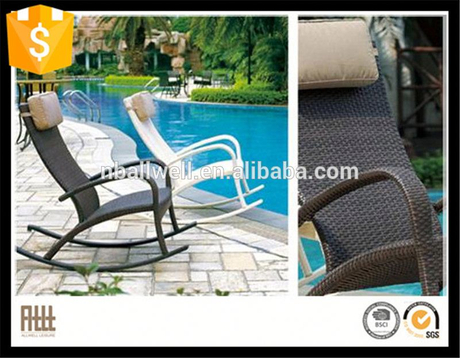 New Design factory directly rattan swing garden chair