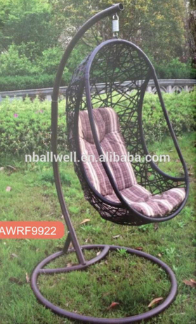 Professional manufacture factory supply swing chair with stand
