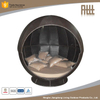 Design Romantic Patio Wholesale Waterproof Daybed Outdoor Bed with Price Round Shape Sofa Beds
