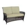 Cane Compact Balcony Outdoor Wicker Garden Corner Unit Europe Style Rattan Furniture