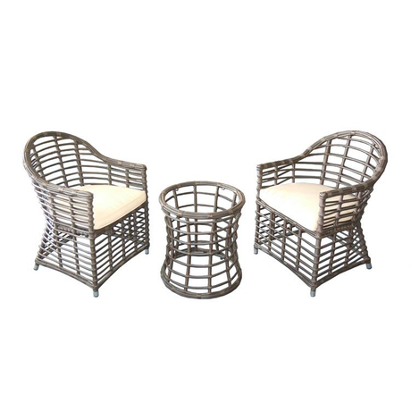 Poly in Cheap Garden Wicker Small Table with Chair High Quality Set Coffee Shop Tables And Chairs Outdoor Furniture Rattan