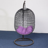 Indoor Egg Moon Pod Round Hanging Balcony Rattan Hammock Swing Chair