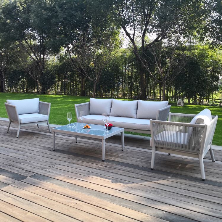 Aluminum Sofa Set Outdoor Leisure Garden Patio Aluminium Furniture