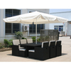 2022 whole sale synthetic all weather 7 pcs patio furniture rattan furniture garden awrf5006 rattan furniture garden
