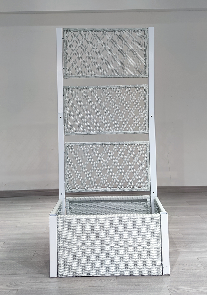2023 Popular Planter Box with Trellis Raised Garden Bed Outdoor for Plants