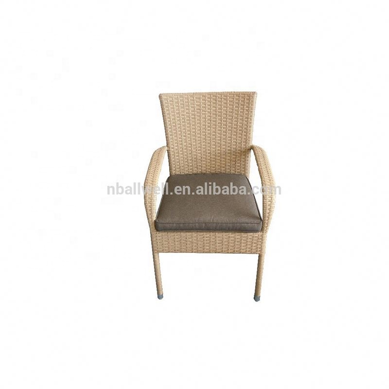 New Wicker Round Table with Four Chairs for Dining Furniture AWRF9756 From Ningbo 2018 Round Table